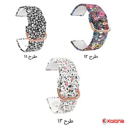 بند سیلیکونی طرح دار ساعت هوشمند Xiaomi Amaxfit GTS - بند ساعت شیائومی طرح‌ دار