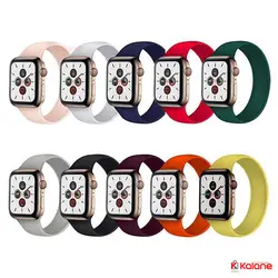بند سیلیکونی ساعت هوشمند Apple Watch 38/40mm مدل Solo Loop
