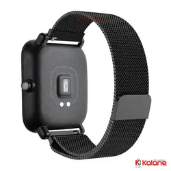 بند ساعت هوشمند Xiaomi Amazfit GTS مدل استیل حصیری - بند ساعت هوشمند Milanese