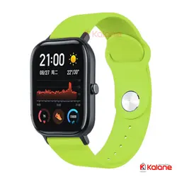 بند سیلیکونی ساعت هوشمند Xiaomi Amazfit GTS مدل دکمه ای - بند سیلیکونی ساعت امازفیت