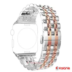 بند ساعت هوشمند Apple Watch 38/40mm مدل استیل رولکسی - خرید بند ساعت اپل واچ