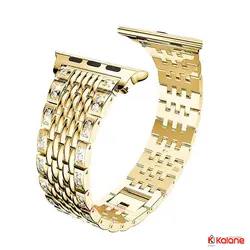 بند استیل ساعت هوشمند Apple Watch 42/44mm مدل Swarows