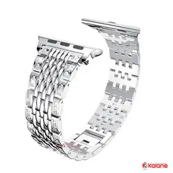 بند استیل ساعت هوشمند Apple Watch 42/44mm مدل Swarows