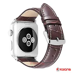 بند چرمی ساعت هوشمند Apple Watch 42/44mm مدل Alligator - بند چرمی ساعت هوشمند