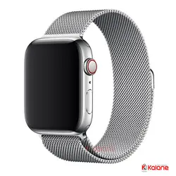 بند ساعت هوشمند Apple Watch 42/44 mm مدل استیل حصیری | خرید وقیمت بند ساعت