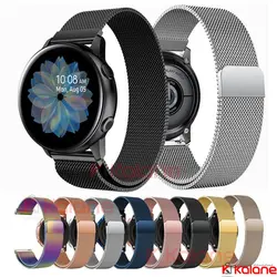 بند ساعت هوشمند Samsung Galaxy Watch Active مدل استیل حصیری | خرید بند ساعت