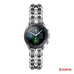 بند ساعت Samsung Galaxy Watch 3 45mm مدل استیل چرم