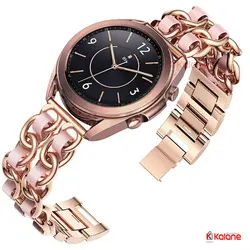 بند ساعت Samsung Galaxy Watch 3 41mm مدل استیل چرم