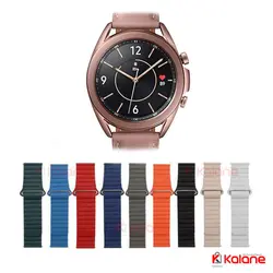 بند چرمی ساعت هوشمند Samsung Galaxy Watch 3 41mm مدل Leather Loop