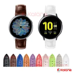 بند چرمی ساعت هوشمند Samsung Galaxy Watch Active2 | ساعت بند چرم | بند ساعت