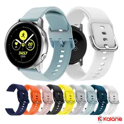 بند سیلیکونی ساعت هوشمند Samsung Galaxy Watch Active مدل سگکی