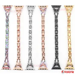 بند فلزی ساعت هوشمند Apple Watch 38/40mm مدل Butterfly