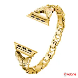 بند فلزی ساعت هوشمند Apple Watch 38/40mm مدل Butterfly