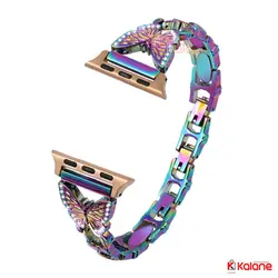 بند فلزی ساعت هوشمند Apple Watch 38/40mm مدل Butterfly