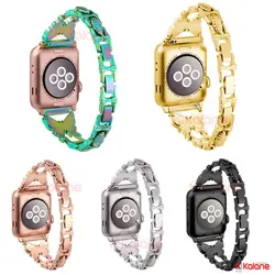 بند فلزی ساعت هوشمند Apple Watch 38/40mm مدل Butterfly