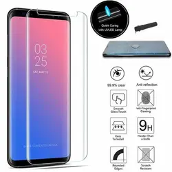 محافظ صفحه نمایش تمام صفحه یو وی سامسونگ UV Full Glass Screen Protector for Samsung Galaxy Note 9