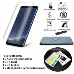 محافظ صفحه نمایش تمام صفحه یو وی سامسونگ UV Full Glass Screen Protector for Samsung Galaxy Note 9