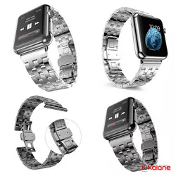 بند استیل ساعت هوشمند Apple Watch 42mm مدل 5Bead