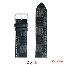 بند چرمی ساعت هوشمند Apple Watch 8 41mm طرح لویی ویتون