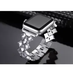 بند نگین دار ساعت هوشمند Apple Watch 44mm مدل Secbolt Jewerly