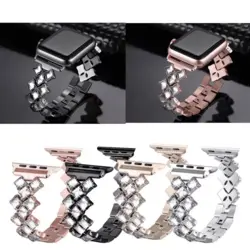 بند نگین دار ساعت هوشمند Apple Watch 44mm مدل Secbolt Jewerly