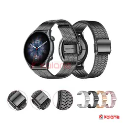 بند استیل ساعت هوشمند Xiaomi Amazfit GTR 3 مدل Tiny Milanese