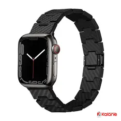 بند ساعت هوشمند Apple Watch 8 42/44/45/49mm مدل Carbon Fiber