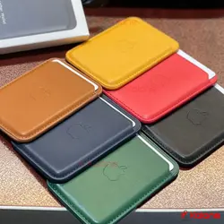 خرید قاب چرمی جا کارتی Apple iPhone 15 Pro Max مدل مگ سیف