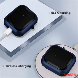 قاب محافظ هندزفری Apple Airpods مدل Luxury Armor