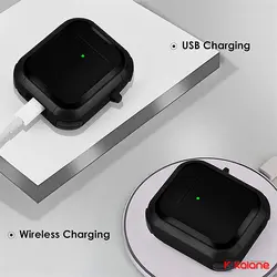 قاب محافظ هندزفری Apple Airpods مدل Luxury Armor