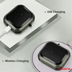 قاب محافظ هندزفری Apple Airpods مدل Luxury Armor