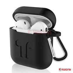کاور سیلیکونی هندزفری Apple Airpods مدل سیلیکونی آویز دار | کالانه