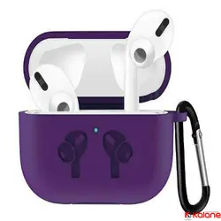 کاور سیلیکونی هندزفری 3 Apple Airpods مدل سیلیکونی آویز دار | کالانه