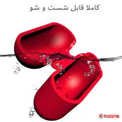 کاور سیلیکونی هندزفری 3 Apple Airpods مدل سیلیکونی آویز دار | کالانه