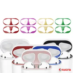 برچسب محافظ ضد گرد و غبار هندزفری Apple Airpods | کالانه