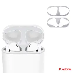 برچسب محافظ ضد گرد و غبار هندزفری Apple Airpods | کالانه