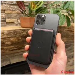قاب چرمی جا کارتی Apple iPhone 14 pro مدل مگ سیف | کالانه