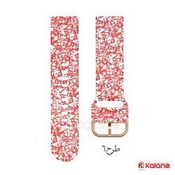 بند ساعت هوشمند Samsung Galaxy Watch 5 مدل سیلیکونی طرح دار