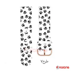 بند ساعت هوشمند Samsung Galaxy Watch 5 مدل سیلیکونی طرح دار