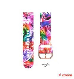 بند ساعت هوشمند Samsung Galaxy Watch 5 مدل سیلیکونی طرح دار