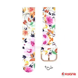 بند ساعت هوشمند Samsung Galaxy Watch 5 مدل سیلیکونی طرح دار