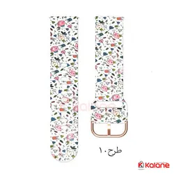 بند ساعت هوشمند Samsung Galaxy Watch 5 مدل سیلیکونی طرح دار