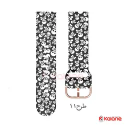 بند ساعت هوشمند Samsung Galaxy Watch 5 مدل سیلیکونی طرح دار