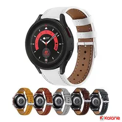 بند چرمی ساعت هوشمند Samsung Galaxy Watch 5 Pro مدل Premium