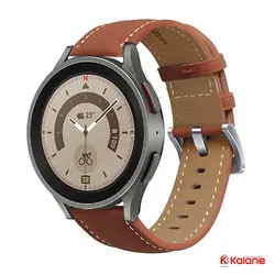 بند چرمی ساعت هوشمند Samsung Galaxy Watch 5 Pro مدل Premium