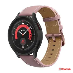 بند چرمی ساعت هوشمند Samsung Galaxy Watch 5 Pro مدل Premium