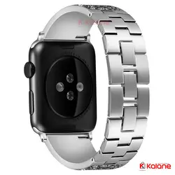 بند استیل Apple Watch 8 45/49mm مدل Swarovski