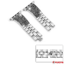 بند استیل Apple Watch 8 45/49mm مدل Swarovski