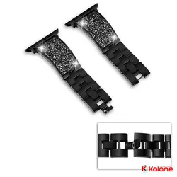 بند استیل Apple Watch 8 45/49mm مدل Swarovski