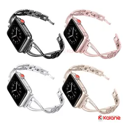 بند استیل Apple Watch 8 41mm مدل Jansin